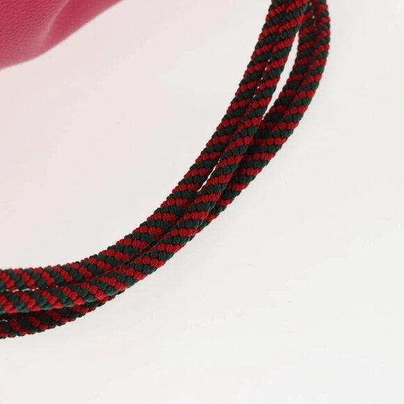 GUCCI Backpack Leather Pink 523586 Auth 95840V - Picture 10 of 15